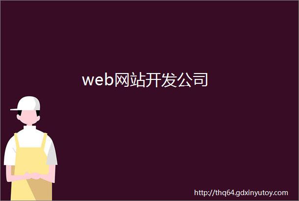 web网站开发公司