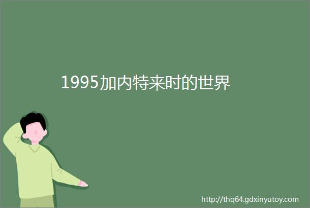 1995加内特来时的世界